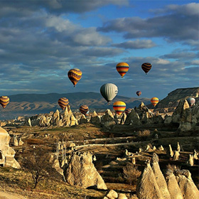 Mosaic of Istanbul Cappadocia Fairytale